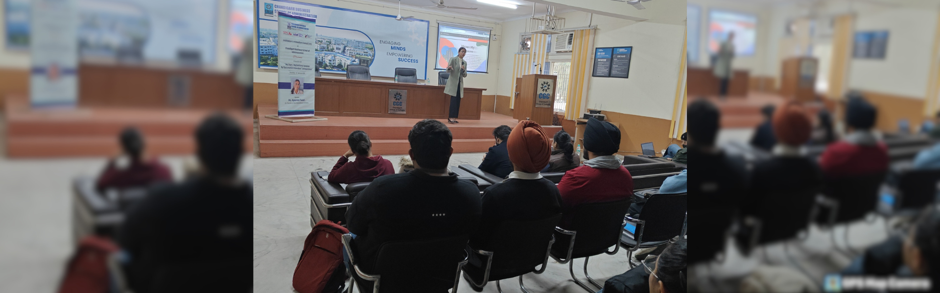 Organized Expert Session  On  My Story: Motivational session by successful Innovator/ Entrepreneur  On  Thursday, 16th January 2025 