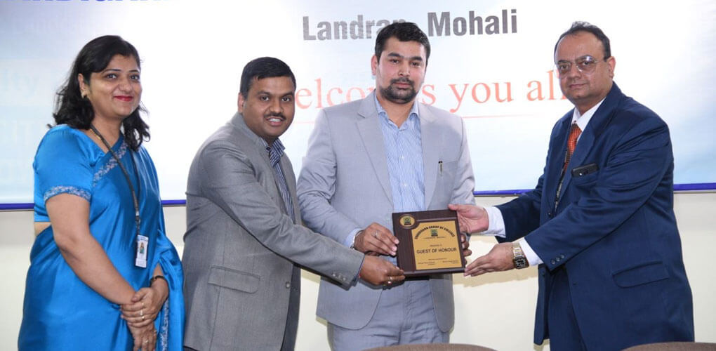Alumni Talk Held on 21/11/18 