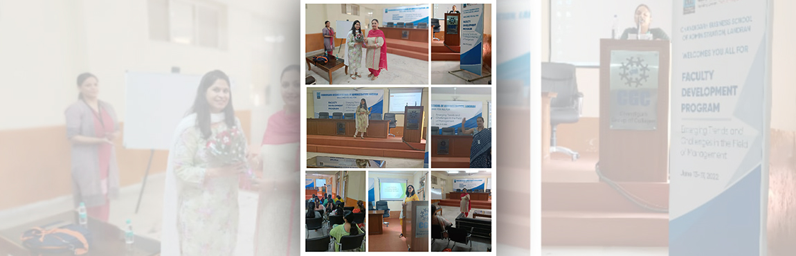 FDP on Emerging Trends and Challenges in the field of Management 