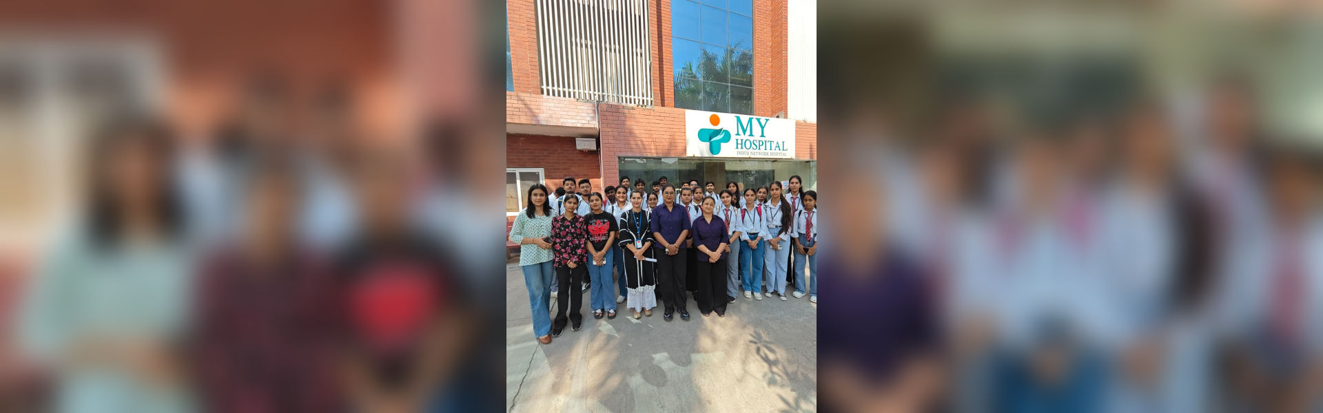 INDUSTRIAL VISIT TO  My Hospital, a branch of Indus Group of Hospitals 