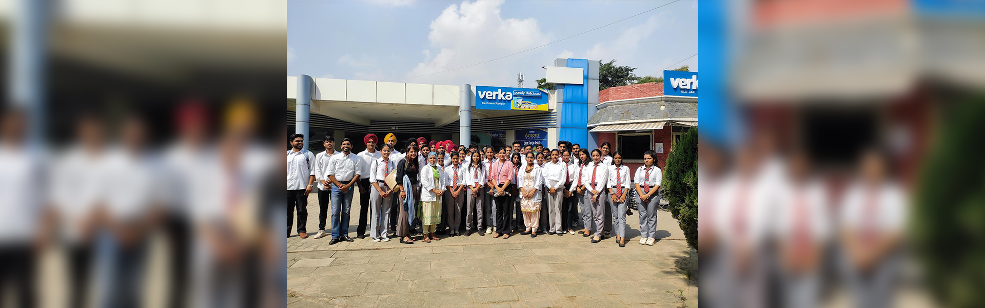 Industrial Visit at Verka Plant, Mohali. 