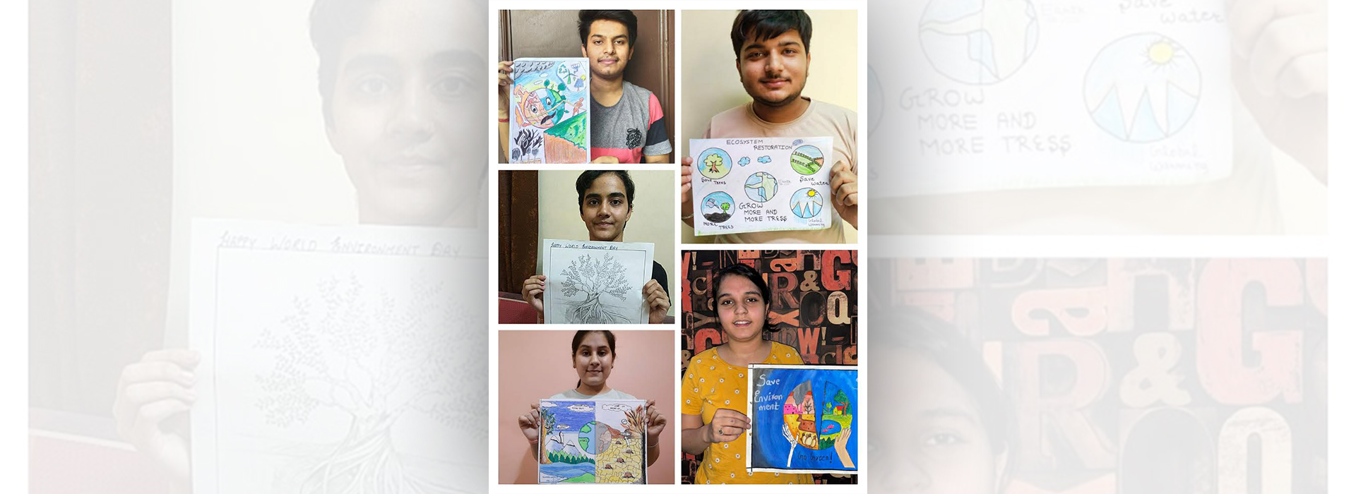 Poster-Making Competition on “EcoSystem Restoration” 
