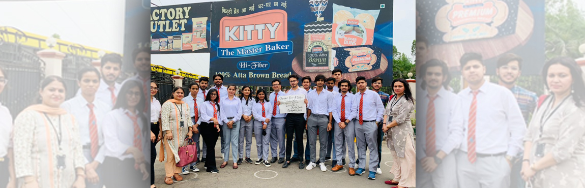 INDUSTRIAL VISIT TO KITTY INDUSTRIES PVT. LTD. 