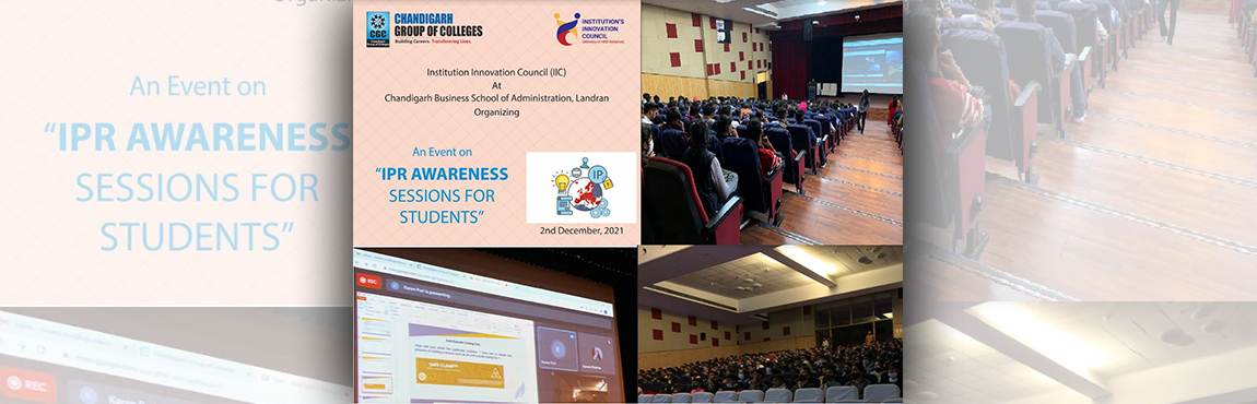 Expert Session on IPR Awareness for Students (2nd December, 2021) 