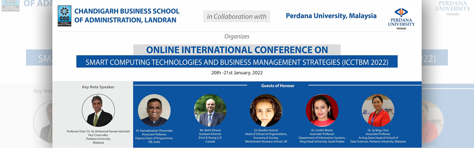 Smart Computing Technologies and Business Management Strategies ICCTBM 2022 