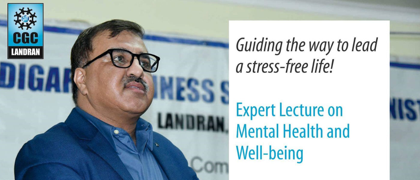 BBA Department Expert Talk on  MENTAL HEALTH & WELLBEING 