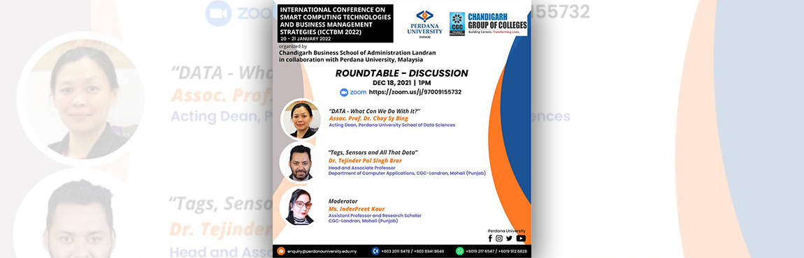 Roundtable discussion on topic “Data, Tags and Sensors” 