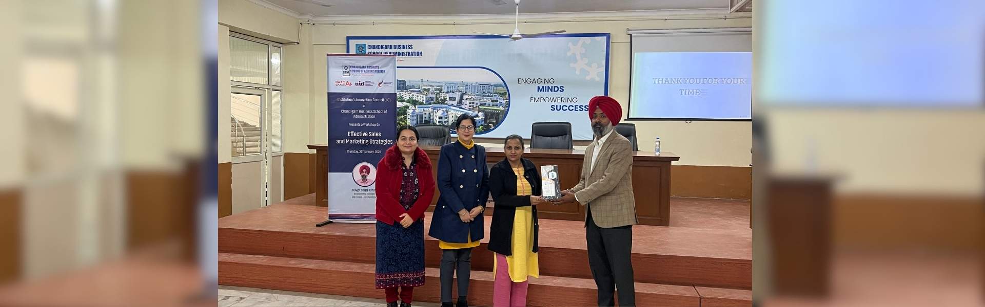 Department of Commerce Organized  “Workshop on Effective Sales and Marketing Strategies” 