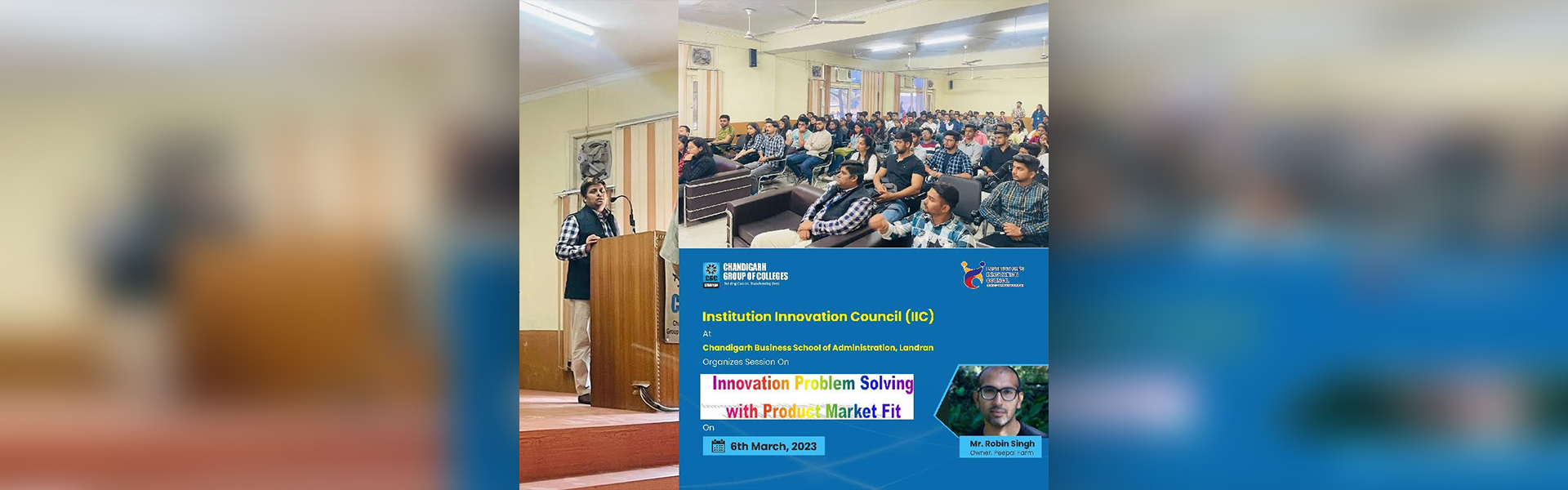 Session on Innovation Problem Solving with Product Market Fit 