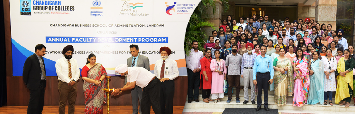 Annual Faculty Development Program  on “Innovations, Challenges and Preparedness for the New Education System 