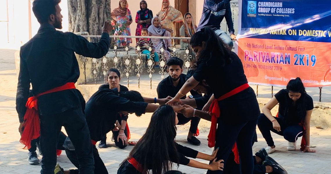 Pre-Parivartan Activity on “Nukkad Natak on Domestic Violence against Women” 