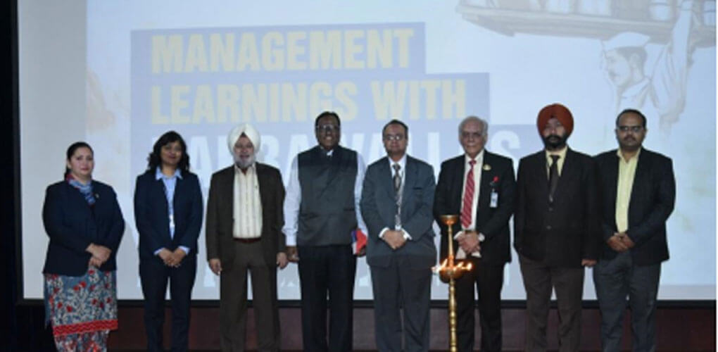 The Program of Management Learning with Mumbai Dabbawala Association 