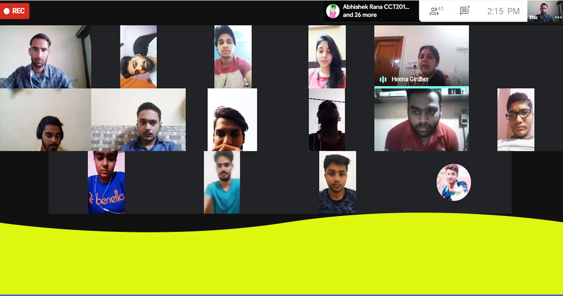 Report on Online Quiz Competition (10.11.2020) 