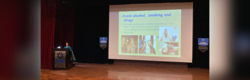 A session on Psychological well-being:  “A moment of Transition: Releasing the Cocoon”