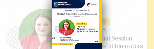 My Story - Motivational Session by Successful Innovators