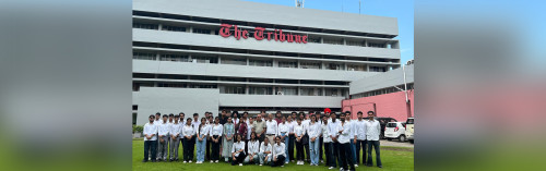 INDUSTRIAL VISIT TO THE TRIBUNE