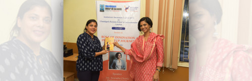 Expert Lecture- “Role of Innovation in Startup Journey