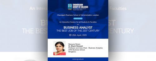 An Interactive Session for all Students and Faculties on Business Analyst: The Best Job of 21st Century