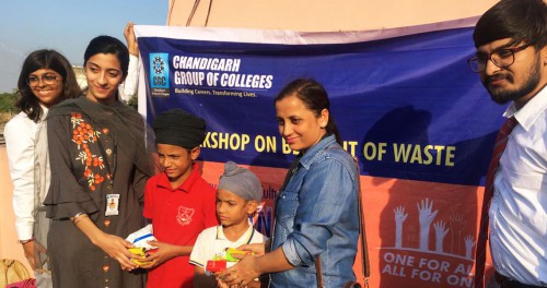 Pre-Parivartan Activity on “Best Out of Waste”