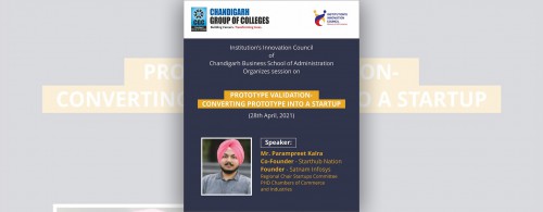 Prototype Validation-Converting Prototype into a Startup