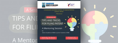 Session on TIPS & TRICK FOR FILING PATENT