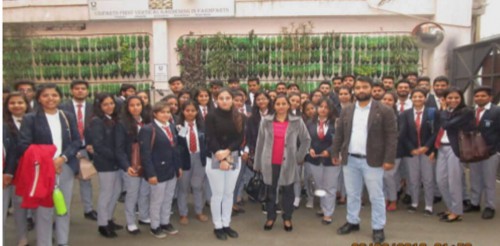 Industrial Visit at Farmparts Company (A Unit of UNIPART GROUP) Ludhiana