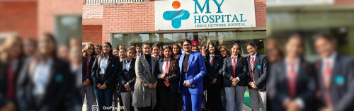 Industrial visit - My Hospital, a branch of Indus Group of Hospitals, Mohali (Sector- 69) on 3rd February, 2025