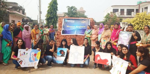 Awareness Camp on Women Hygiene on1st November, 2018