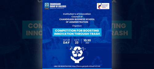 Competition for Boosting Innovation through Trash