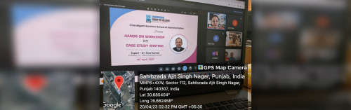 Hands on Workshop on Case Study Writing