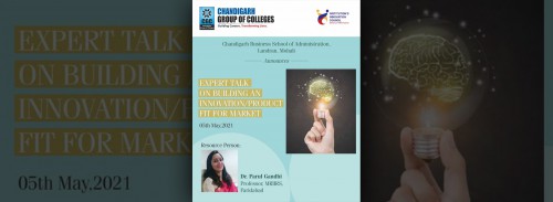 Expert Talk on Building an Innovation/Product Fit for Market